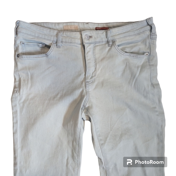 Anthropologie Pilcro 30 Oceanus Denim Low-Rise Flare Jeans Bell Bottom - Picture 5 of 8